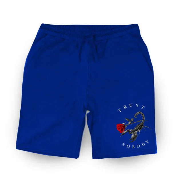 Navy YK HM Bandana Shorts – Dwntwn