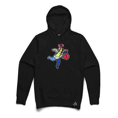 AJ5 WT ANGEL CHENILLE PATCH Hoodie HW