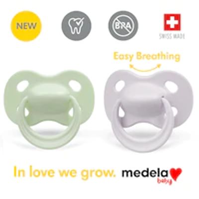 Medela Baby Pacifier Original 18+m Pastel 2 Pack