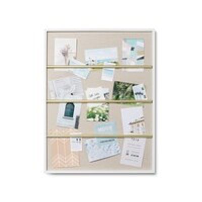 TUCKER WALL PHOTO DISPLAY LARGE, WHITE