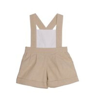 Overalls, Oatmeal 12-18M