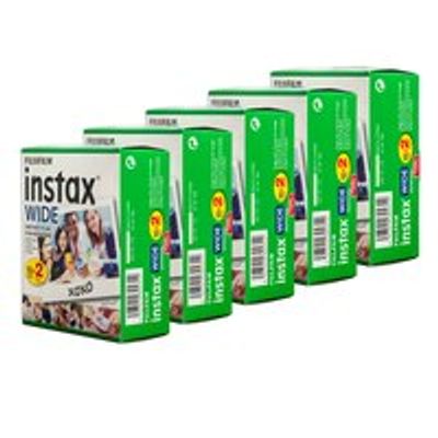 Fujifilm Instax(r) Wide Film Multi-Pack 100 Exposures