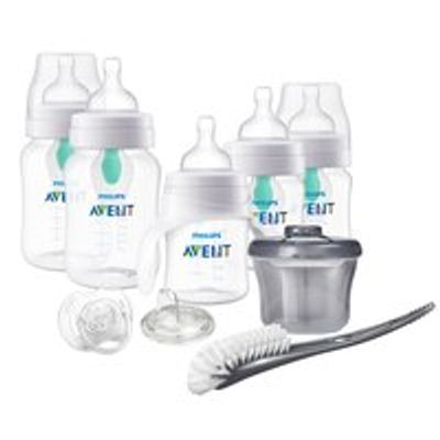 Anti-colic AirFree-Vent Baby Bottle Starter Set, 9 oz./4 oz.