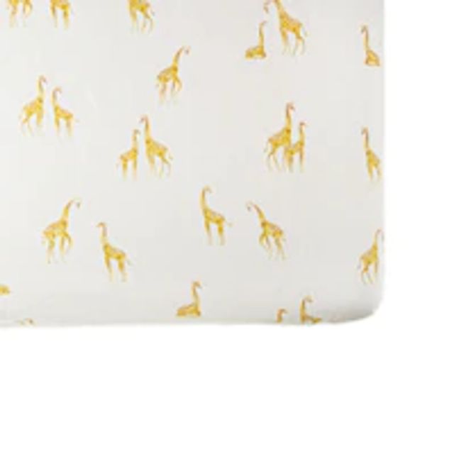 Pehr Follow Me Giraffe Crib Sheet