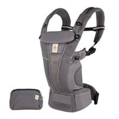 Ergobaby Omni Breeze All-in-1 Baby Carrier, Graphite Grey