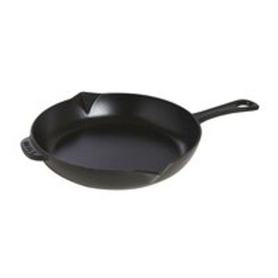 Cast Iron Frying Pan, Black 26CM