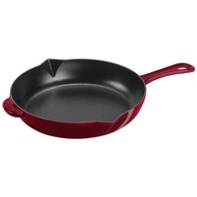 Cast Iron Frying Pan, Red 26CM