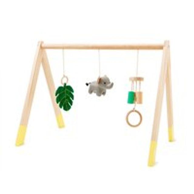 Baby Gym, Wooden Activity Arch - Jungle