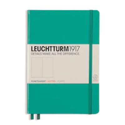 Bullet Journal Hardcover Notebook A5, Emerald