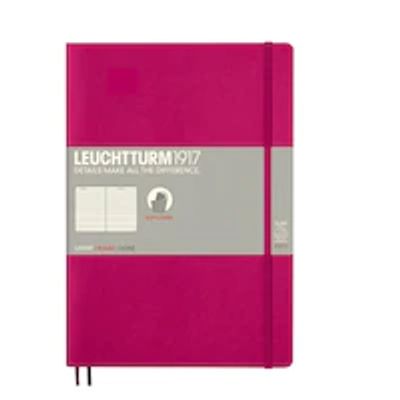 SOFTCOVER COMPOSITION B5 RULED NOTEBOOK, BERRY
