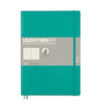 SOFTCOVER COMPOSITION B5 RULED NOTEBOOK, EMERALD