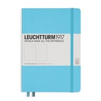 Medium A5 Dotted Journal, Ice Blue
