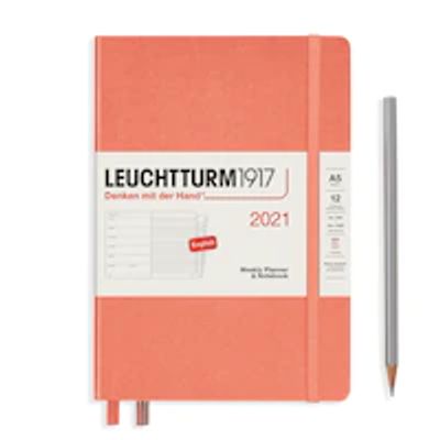 January - December 2021 WEEKLY A5 BELLINI NOTEBOOK & PLANNER