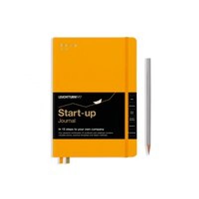 START-UP JOURNAL, HARDCOVER MEDIUM A5 BUSINESS PLANNING NOTEBOOK, RISING SUN
