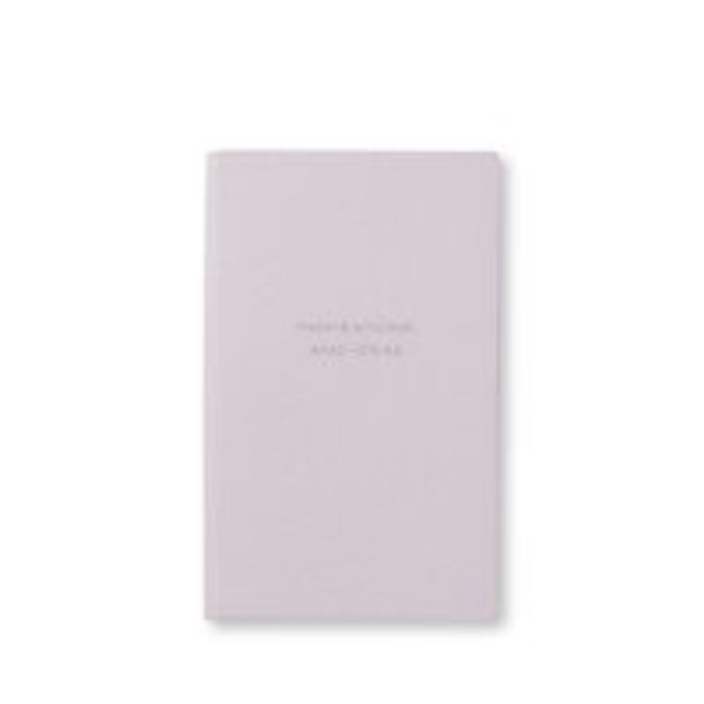Smythson Inspirations And Ideas Panama Notebook in Nile Blue