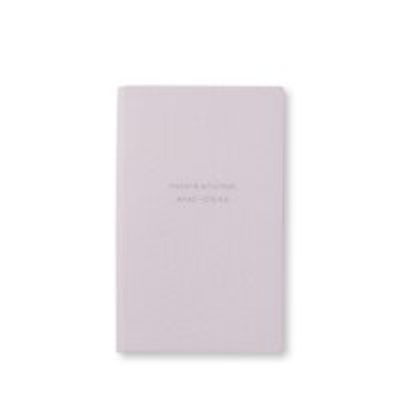 PANAMA LEATHER NOTEBOOK, INSPIRATIONS AND IDEAS WISTERIA