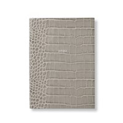 Smythson Panama Textured Lambskin Leather-Bound Pocket Notebook