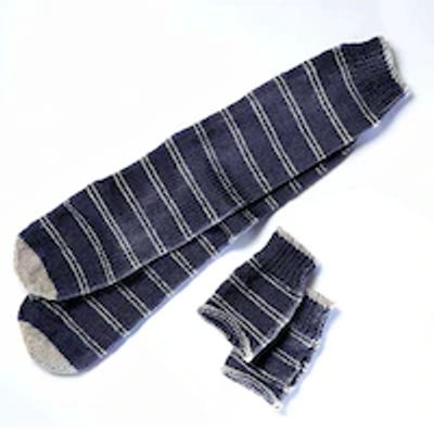 Harry Potter Mittens and Socks Knitting Kit - Ravenclaw