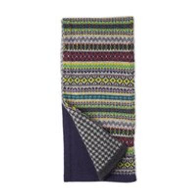 Kerse Scarf, Blue Multi