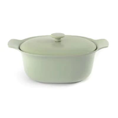 RON CAST IRON DUTCH OVEN 5.5QT GREEN