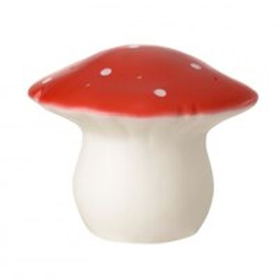 LED medium mushroom lamp, red