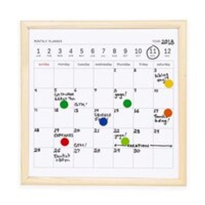 MINI CALENDAR WHITE BOARD