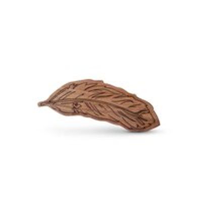 Wood Rattle Teether Feather