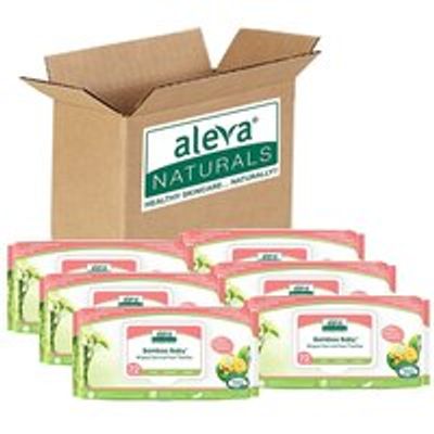 Aleva Naturals(r) Bamboo Baby(r) Sensitive Wipes 432-Pack