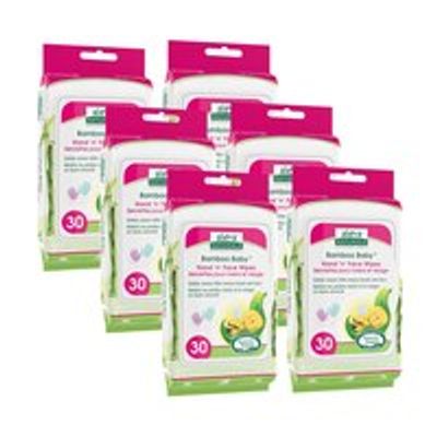 Aleva Naturals(r) Bamboo Baby(r) Hand and Face Wipes 180-Pack