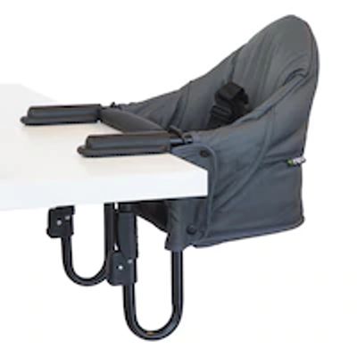 PERCH COUNTER CLIP-ON CHAIR, CHARCOAL