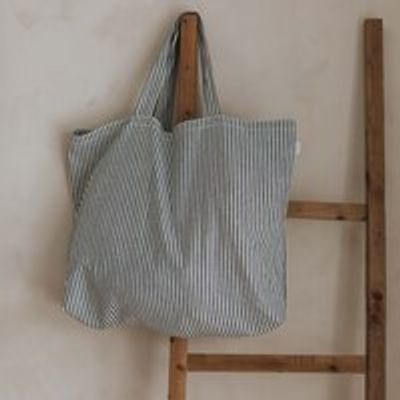 The market bag with stripes