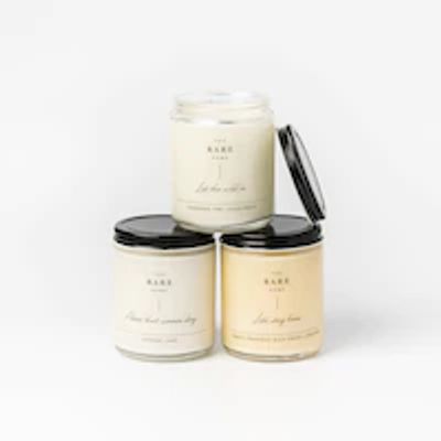 Hand Poured Candle Trio