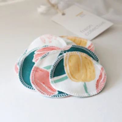 Organic Cotton Facial Rounds Twisted Tulips