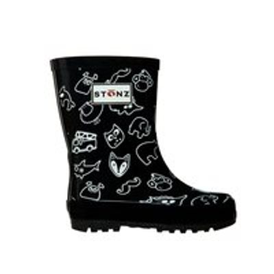 Stonzwear Rain Boots Black 4T