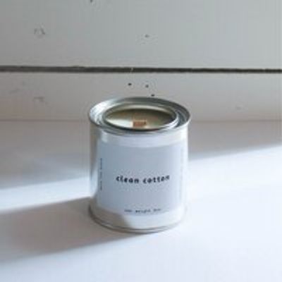 CLEAN COTTON SCENTED CANDLE
