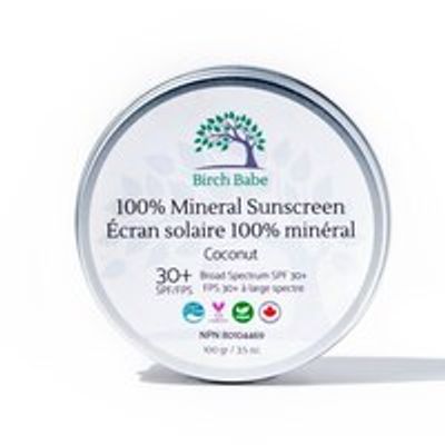 100% Mineral Sunscreen, Coconut