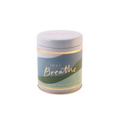 BELLE & BLOOM JUST BREATHE LARGE TIN CANDLE