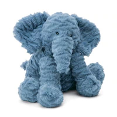 Fuddlewuddle Elephant Medium, Blue