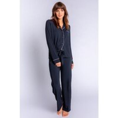 MODAL BASICS SOLID PJ SET, BLACK X-LARGE