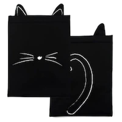 THE BOOK BESTIE - BLACK CAT BOOK SLEEVE