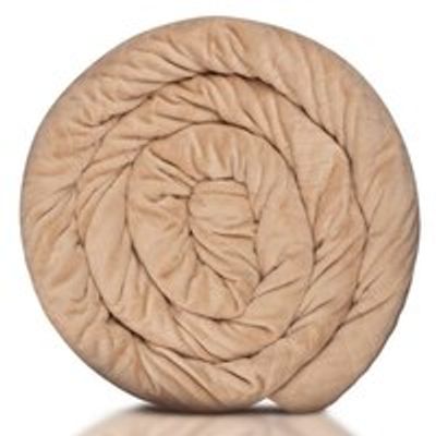 Classic Blanket 35lb King 90x90, Tan