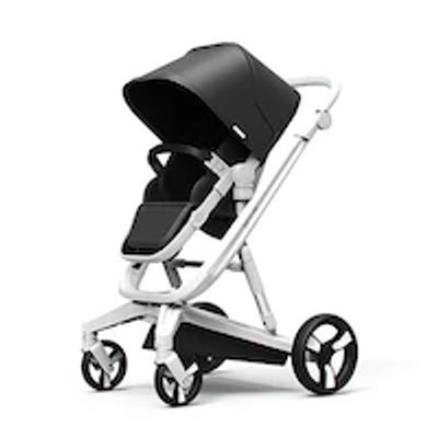Milkbe Auto Braking Stroller Black