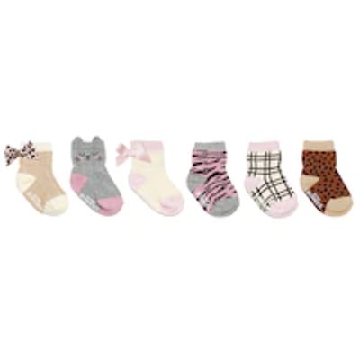 6 Pack Infant Socks