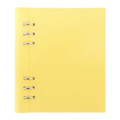 Filofax Classic Pastel A5 Clipbook Lemon