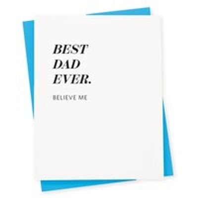 Father's Day Card Best Dad Ever