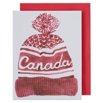 Holiday Boxed Cards Canada Hat