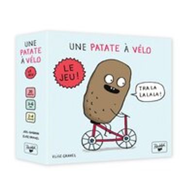A potato on a bike (by Elise Gravel) - The Game (In French)
