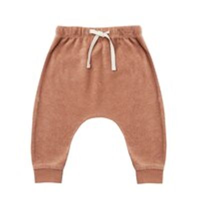 Quincy Mae Terry Sweatpant - Terracotta Baby 6-12 Months