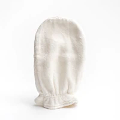 Bamboo Wash Mitt, White