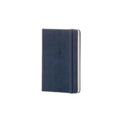 MOLESKINE CLASSIC HARD COVER PLAIN POCKET SAPPHIRE BLUE